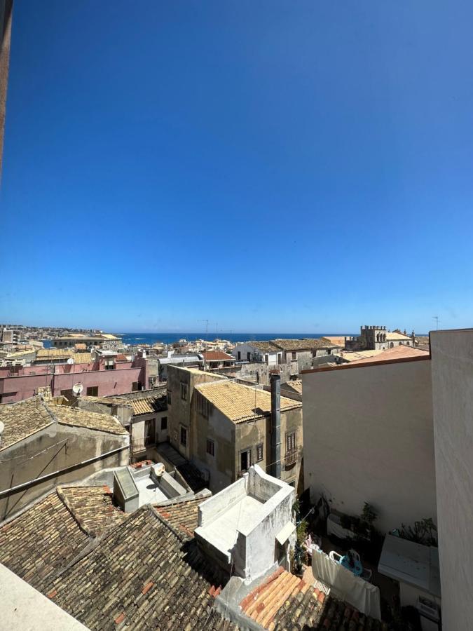 Ferienwohnung Terrazza dei Mori - Seaview terrace in Ortigia Syrakus Exterior foto